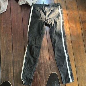 J Brand tuxedo stripe jeans 28